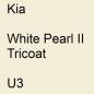 Preview: Kia, White Pearl II Tricoat, U3.